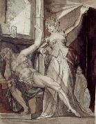 Henry Fuseli, Kriemhild and Gunther,